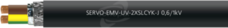 SERVO-EMV-UV-2XSLCYK-J 4G2,5 0,6/1kV UV Przewód falownikowy