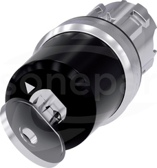 SIRIUS ACT 22mm O-I z samop. Przełącznik z kluczem CES metal