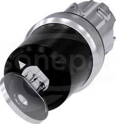 SIRIUS ACT 22mm O-I b/samop. Przełącznik z kluczem BKS metal