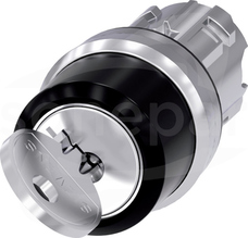 SIRIUS ACT 22mm O-I b/samop. Przełącznik z kluczem RONIS metal
