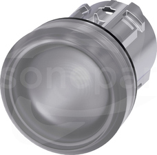 SIRIUS ACT 22mm przezroczysty Lampka sygnalizacyjna metal
