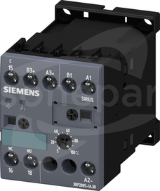 SIRIUS 1CO 24VAC/DC 200-240VAC Przekaźnik czasowy 8-funkc.
