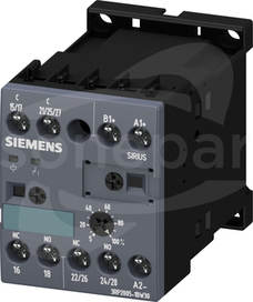 SIRIUS 2CO 24VAC/DC 200-240VAC Przekaźnik czasowy 16-funkc.
