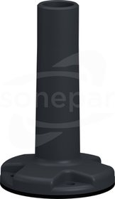 XVZ02 100mm płyta mocująca szara plastik rura
