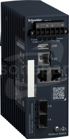 Modicon RED Switch 2TX/2SFP - Coated Switch