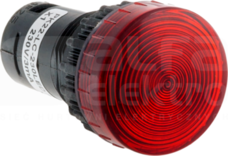 PK22 LC-24-LED AC/DC czerwony Lampka kompaktowa