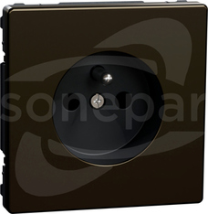Merten MTN2500-6052 2P+PE D-Life mocca metalik Gniazdo