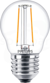 LEDLuster ND 2-25W P45 E27 827 CL G 250lm Źródło LED COREPRO (E) kulka filament