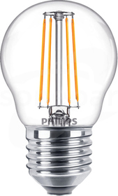 LEDLuster ND 4.3-40W E27 827 P45 CL G 470lm Źródło LED COREPRO (F) kulka filament