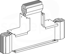 KTA2000TC4 2000A 3L+N+PE TRÓJNIK