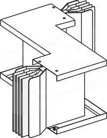 KTA2000ZP4 2000A 3L+N+PE ELEMENT "Z" PŁASKI NA MIARĘ