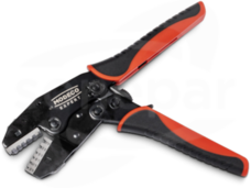 Dł.220mm 0.5-4mm2 i 6-16mm2 Szczypce do zaciskania końcówek tulejkowych