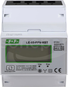 LE-03-FPV-RST Trójfazowy licznik energii