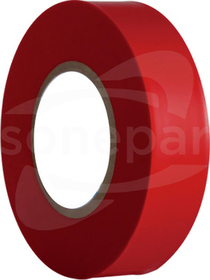 0,15x19mm 20m czerwony Taśma izolacyjna TRADEFORCE