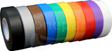 0,15x19mm 20m mix (10szt) Taśma izolacyjna TRADEFORCE