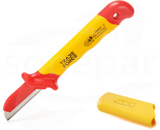 50x180mm Nóż z osłoną do ściągania izolacji TRADEFORCE