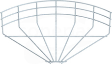 GRB90/130 FT (105x300) ŁUK KORYTA SIATKOWEGO