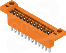 SLDF 5,08L/F12 SN OR BX Gniazdo