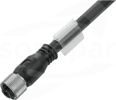 SAIL-M12BG-3S-5,0U Wtyk z kablem prosty żeński
