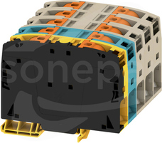 A2C 50/70 3FT-N-FE Blok zacisku przelotowego