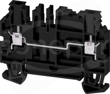 W2C 4 FT BK Blok zacisku przelotowego