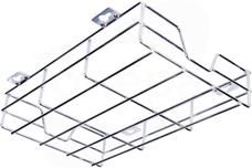 VELLA 204x305x62mm stal nierdzewna Siatka ochronna do opraw - zestaw