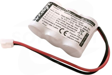 NiCd 3,6V 1800mAh 2 piny Pakiet akumulatorów do oprawy Starlet Quad