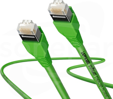 ETHERLINE PN Cabinet kat.6A RJ45 1,0m GN Patchcord