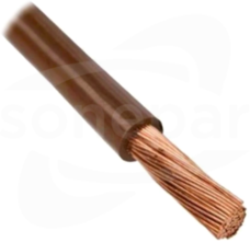 H07V-K 10 brązowy Przewód jednożyłowy (LgY)