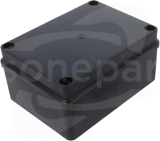S-BOX 316C 150x110x70 IP65 bez dł. bezhal czarny Puszka natynkowa