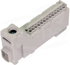 LZB 14 SZ szary LIstwa zaciskowa bezgwintowa