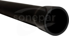 RPS-UV-M 50/3,5 czarny (3mb) Rura przyłączeniowa sztywna UV z kiel.