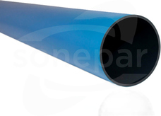 ROS-ZK 125/11,4 niebieski (6mb) Rura osłonowa sztywna do przecis.przew.