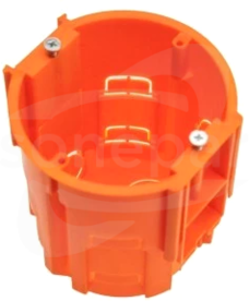 PK-68 głęboka 80MM Puszka głęboka podtynkowa z wkrętem