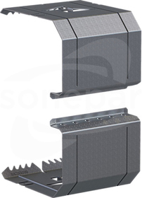 BRS1002109 łącznik podstawy kanał STAL 100x210