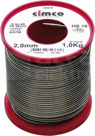 S-Sn60Pb38Cu2 2mm/500g Spoiwo