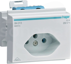 SN013 10A 250V Gniazdo na szynę DIN