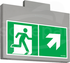 MONITOR2 E/S SIGN STI Oprawa awaryjna