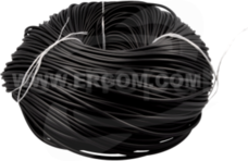 WĄŻ PCV 12x0,5 czarny Wąż PCV