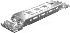 AX 210mm Szyna do zabudowy wewnętrznej