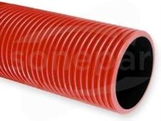 QRK 160 750N czerwony (6mb) Rura karbowana 750N