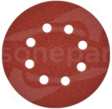 FI 125 GR.80 (5szt) Papier ścierny