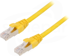 ETHERLINE LAN kat.6A 1,0 YE Patchcord