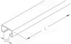 A 4-30B  Profil C 48x26 mm 3000 KSZTAŁTOWNIK PEŁNY