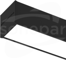 VIP LED 1165 25W 840 3710lm OPAL TH5 Czarny Oprawa LED