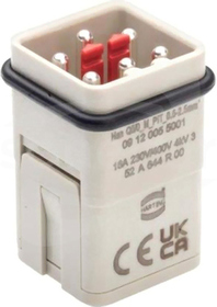 Han Q5/0_I_M_PIT_0.5-2.5mm² Złącze