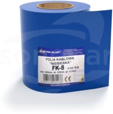 FK-8 200x0,3 100mb niebieski Folia kablowa
