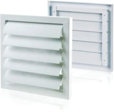 GRM 550x550mm szara Kratka żaluzjowa