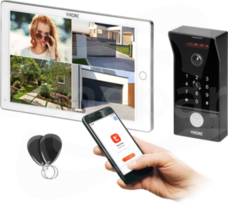 MAILO LCD 10" WiFi+APP Zestaw wideodomofonowy bezsłuchawkowy
