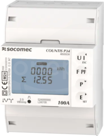 P34 3PH 100A MODBU MID Licznik energii Countis